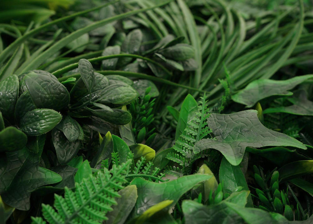 STENSKI PANEL Zeleni kompletni set - zelena, umetna masa (50/11/50cm) - MCW