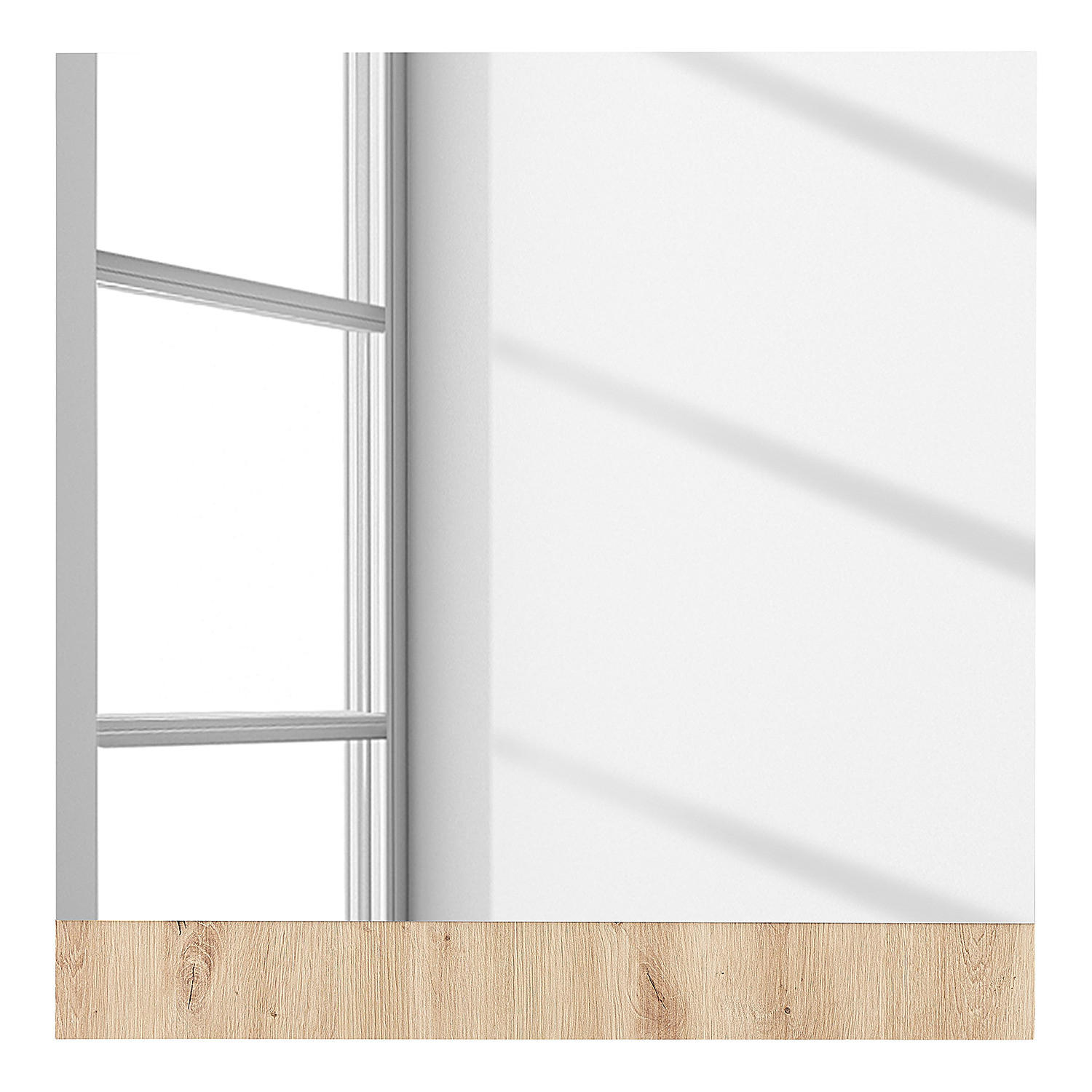 SPIEGEL - Eiche Artisan Dekor - Braun, Holzwerkstoff (84/84/2cm) - home24