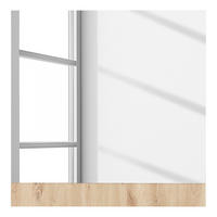 SPIEGEL - Eiche Artisan Dekor - Braun, Holzwerkstoff (84/84/2cm) - home24