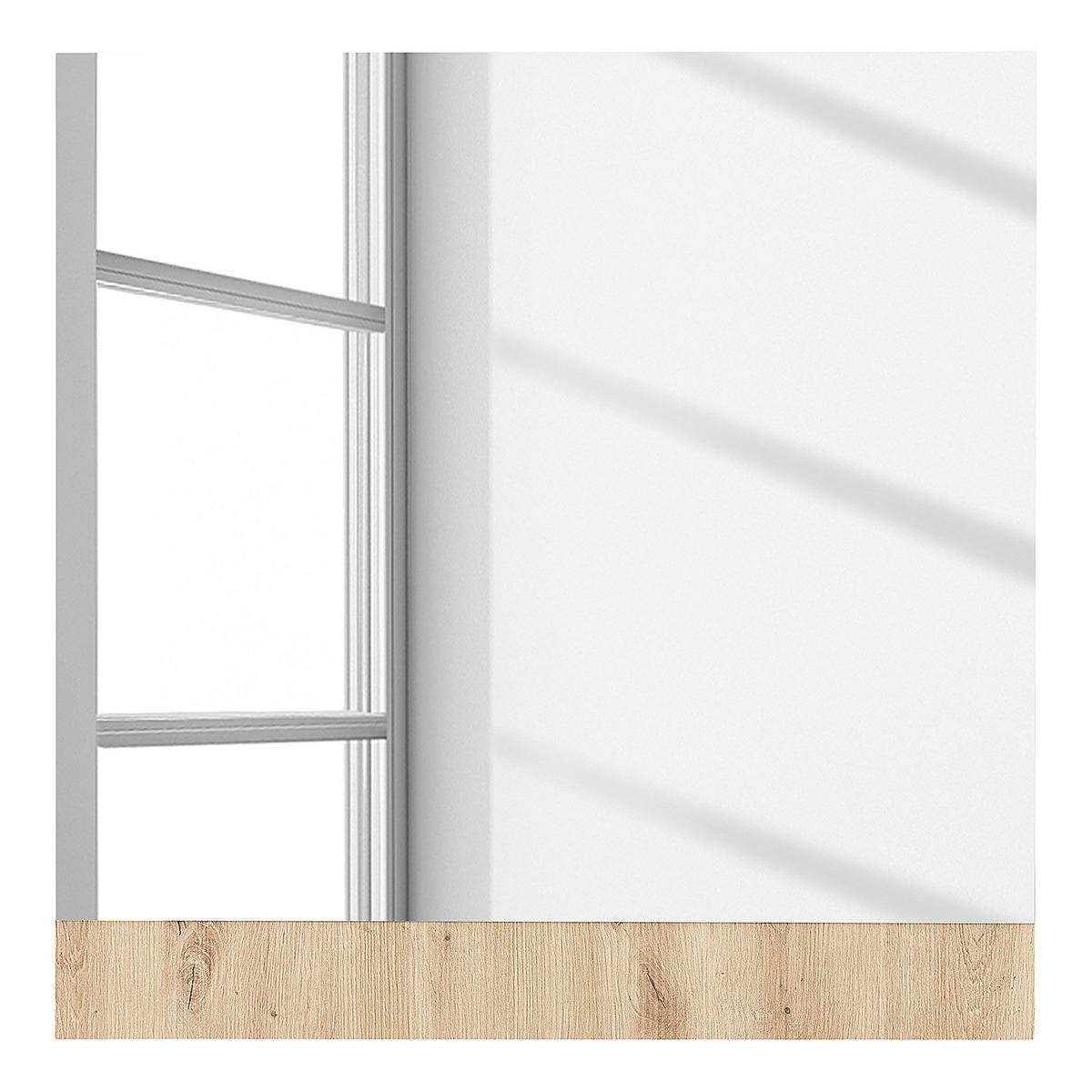 SPIEGEL - Eiche Artisan Dekor - Braun, Holzwerkstoff (84/84/2cm) - home24