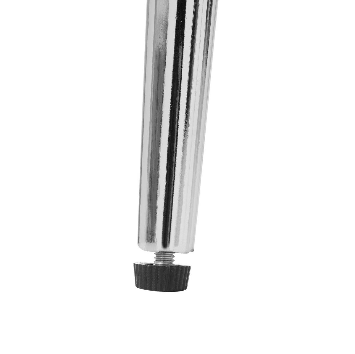ESSZIMMERSTUHL 2er-Set Samt Grey mit Metallbeinen - Grau, Metall (47/85/58cm) - Meubliv