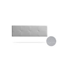 KOPFTEIL gepolstert ALTEA Kunstleder 115x50x5 cm - Silber - Moonia - Silberfarben, Holz (115/5/50cm)