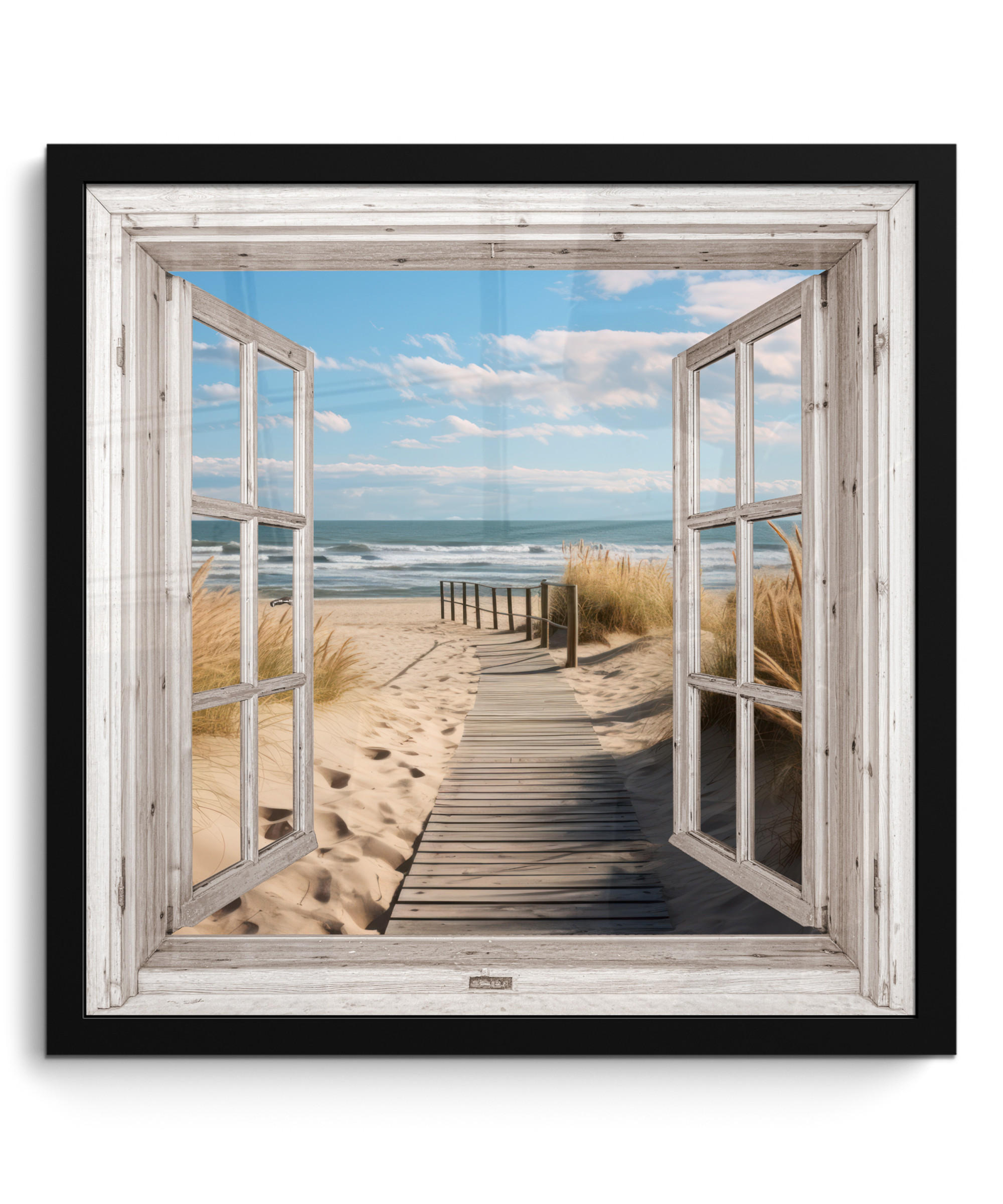 MuchoWow Poster Beige 40x40 cm