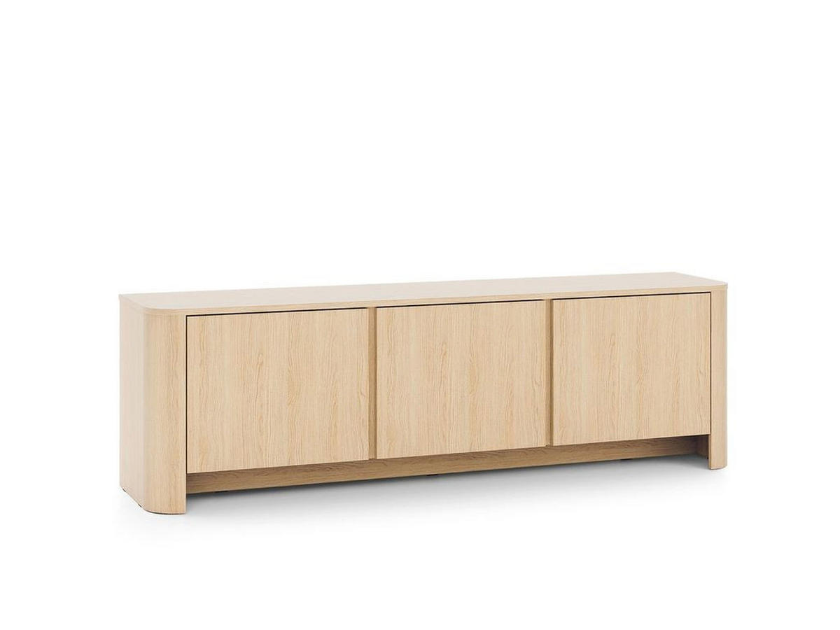 LOWBOARD – 168 cm – BARI – Eichefarben - Eichefarben, Holzwerkstoff (168/52/39cm) - hi-markt