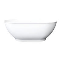 BADEWANNE - 170 cm x 75 cm - Acryl - Weiß - Weiß, Kunststoff (170/60/75cm) - Vente-Unique