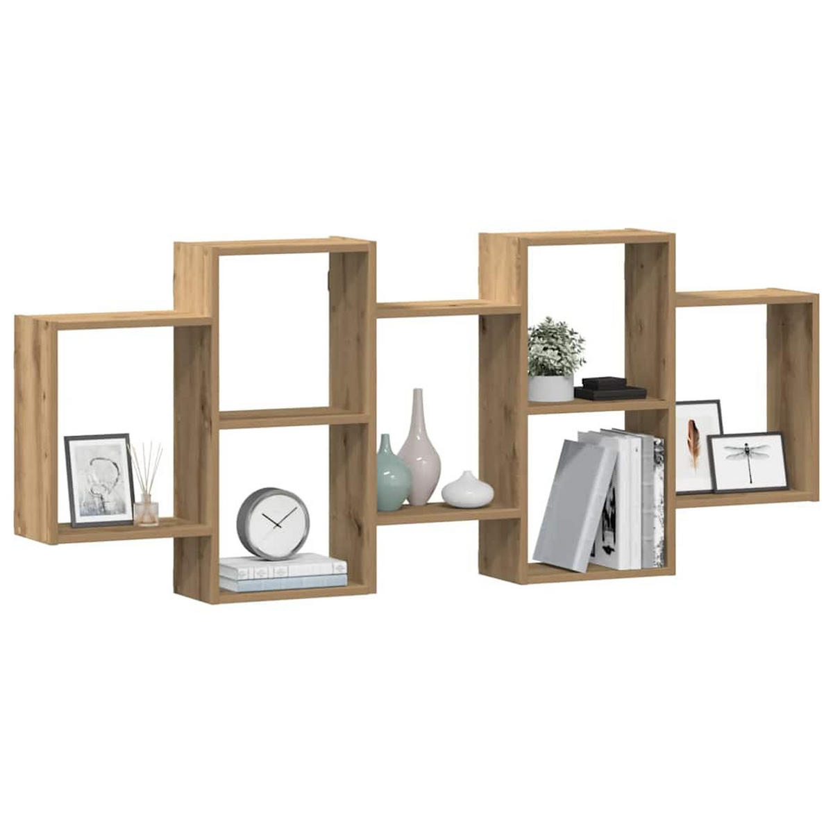 WANDREGAL Artisan-Eiche 159/18/65 Cm Holzwerkstoff - Braun, Holzwerkstoff (18/65/159cm) - vidaXL