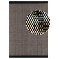 TEPPICH LONI Schwarz 140/200 cm - Schwarz, Textil (140/200cm) - Tapiso