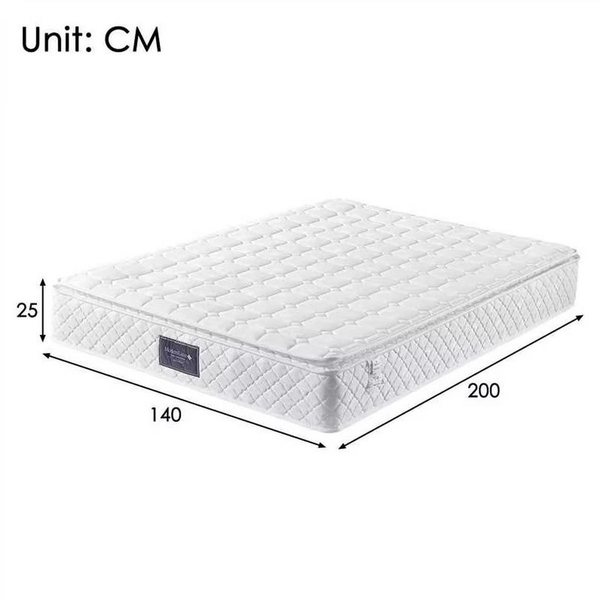 POLSTERBETT aus Samt 140x200 cm Grau mit Matratze, LED-Beleuchtung, USB-C-Ladestationen und Stauraum - Grau, Textil (140/200cm) - IVMEU