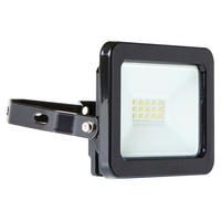 LED-STRAHLER - 15W mit 1500 Lumen, IP65 wasserdicht für Außenbereich, Schwarz, 2er-Set - Schwarz, Metall (12.9/9.3/4.2cm) - Northpoint