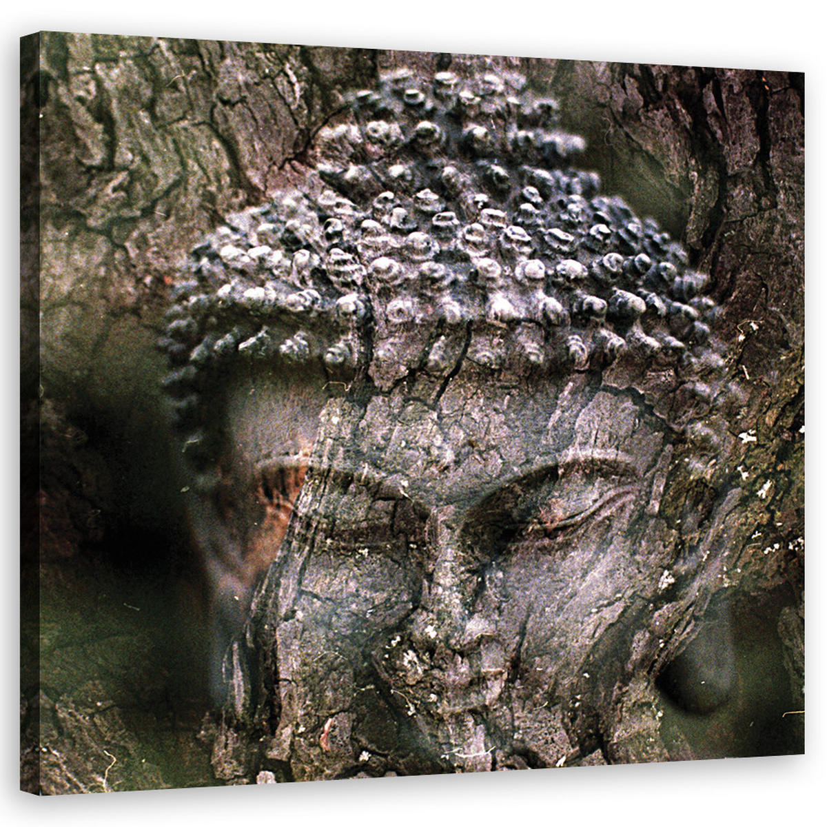 LEINWANDBILD, Religion - Grau - Grau, Textil (30/30cm) - Feeby