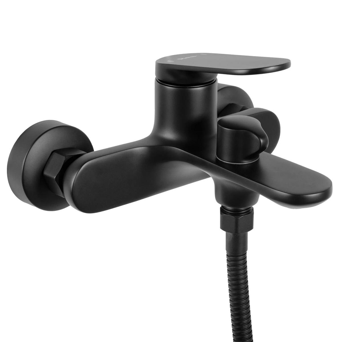 WANNENARMATUR Rea Marco Black - Schwarz, Metall (11.5/11.5/19cm) - REA
