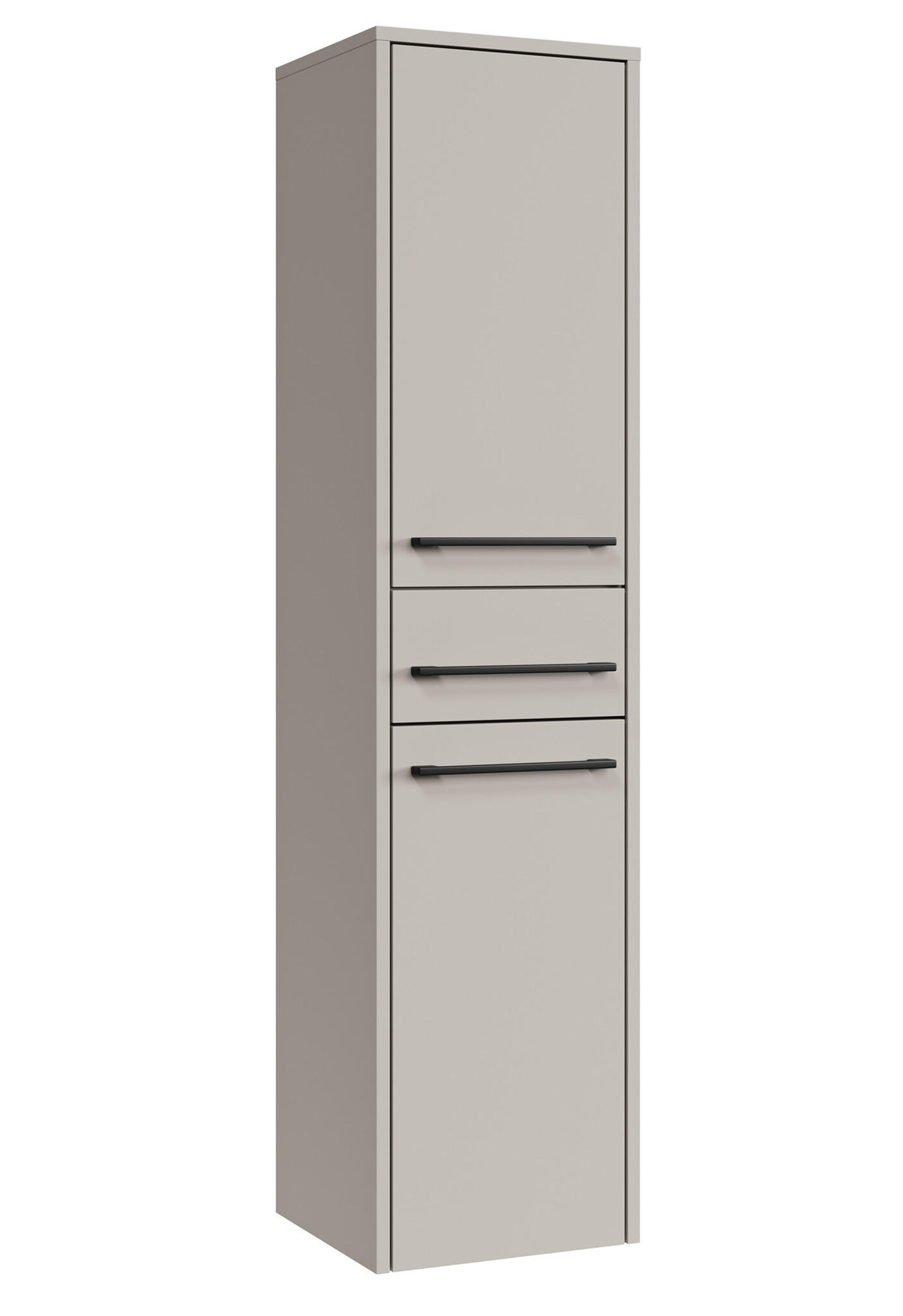 BADEZIMMERSCHRANK Florence mit 2 Türen Cashmere - 30 x 35 x 130 cm - Kaschmir, Holz (30/130/35cm) - Badplaats