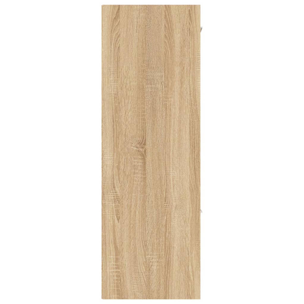 BÜCHERSCHRANK mit 3 Fächern, 3 Türen 60/29,5/90 cm aus Holzwerkstoff Sonoma-Eiche Dekor - Sonoma Eiche, Holz (60/90/29.5cm) - vidaXL