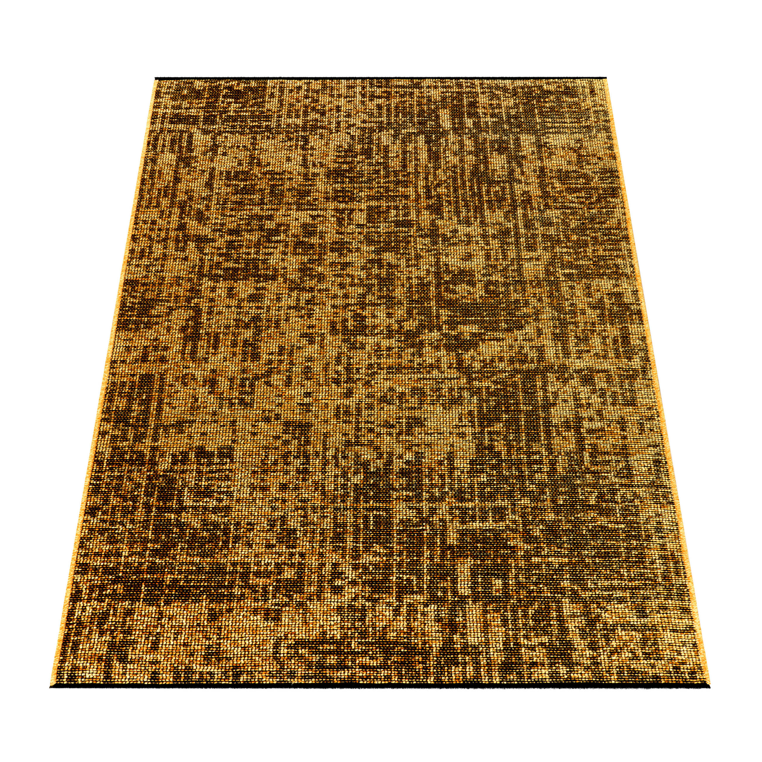 Paco Home Kurzflorteppich Gelb 60x100 cm