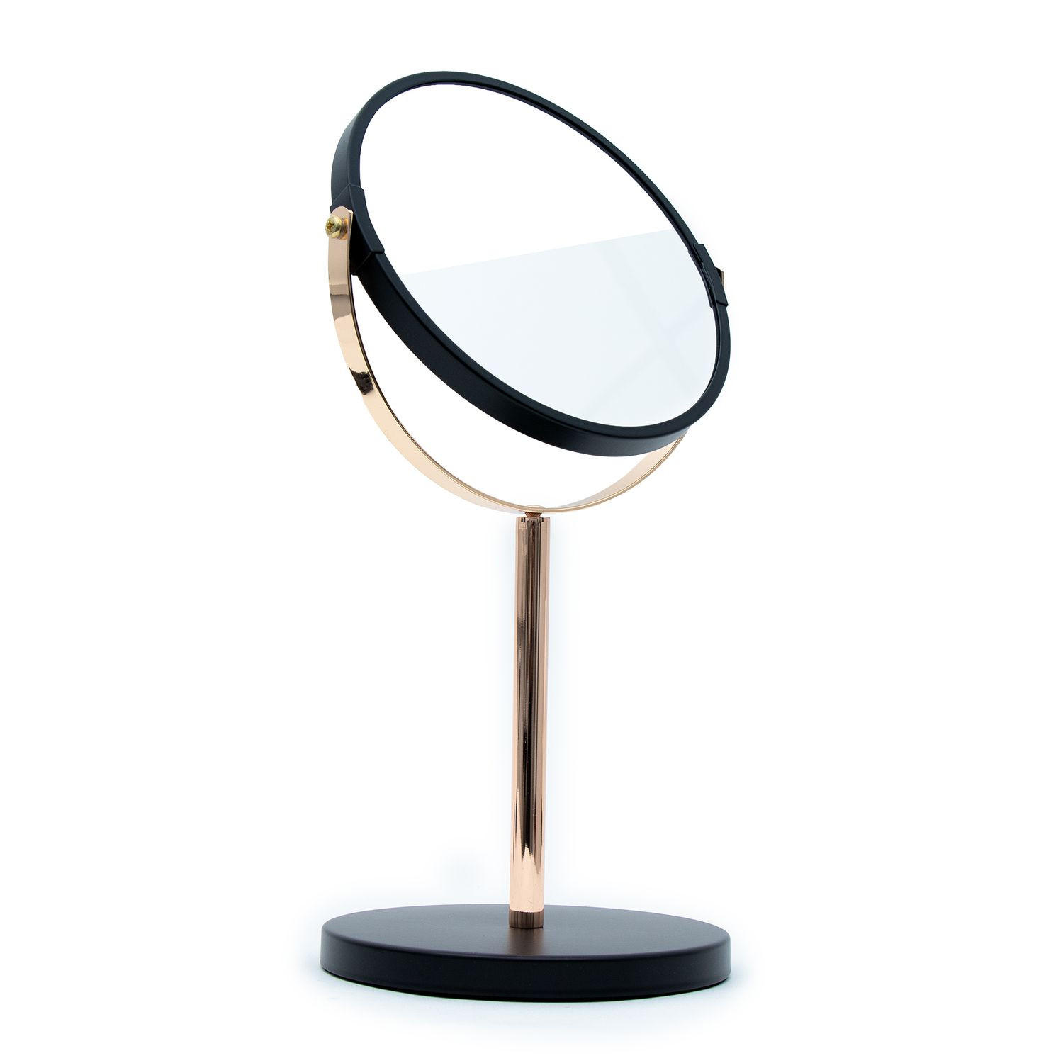 SCHMINKSPIEGEL - Schwarz, Metall (15/34.5/18.7cm) - Intirilife