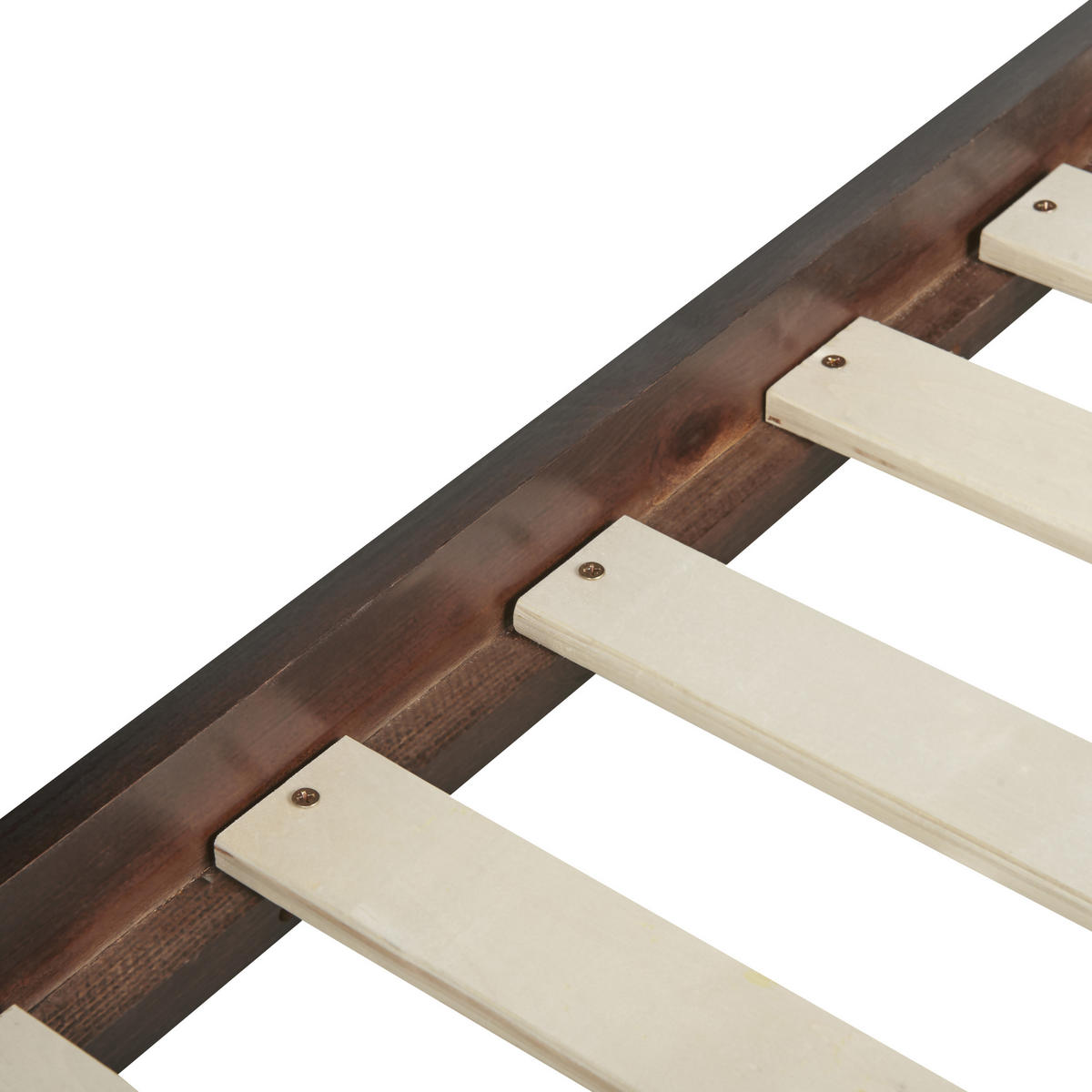 HOCHBETT Kiefernholz 90/200 cm Dunkelbraun Revin - Braun, Holz (90/200cm) - Beliani