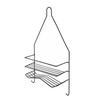 BADEZIMMERREGAL Carl 25/9/45,5cm Schwarz - Schwarz, Metall (25/45.5/9cm) - Mondex