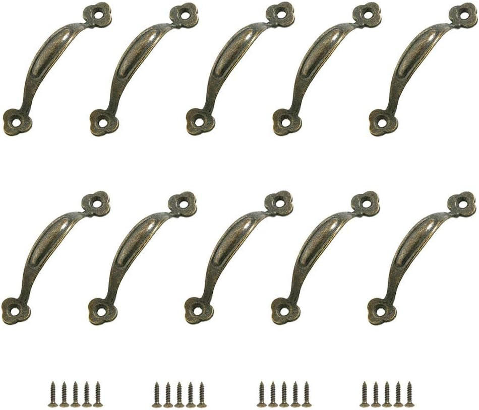 MÖBELGRIFF 10er-Set Zinklegierung - Orange, Metall (0.19/0.01/0.79cm)