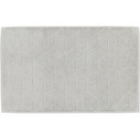 BADEMATTEN COORDINATES CARRÉ 2553 FRENCH LINEN - 705 - Hellgrau, Textil (50/80cm) - Zöllner