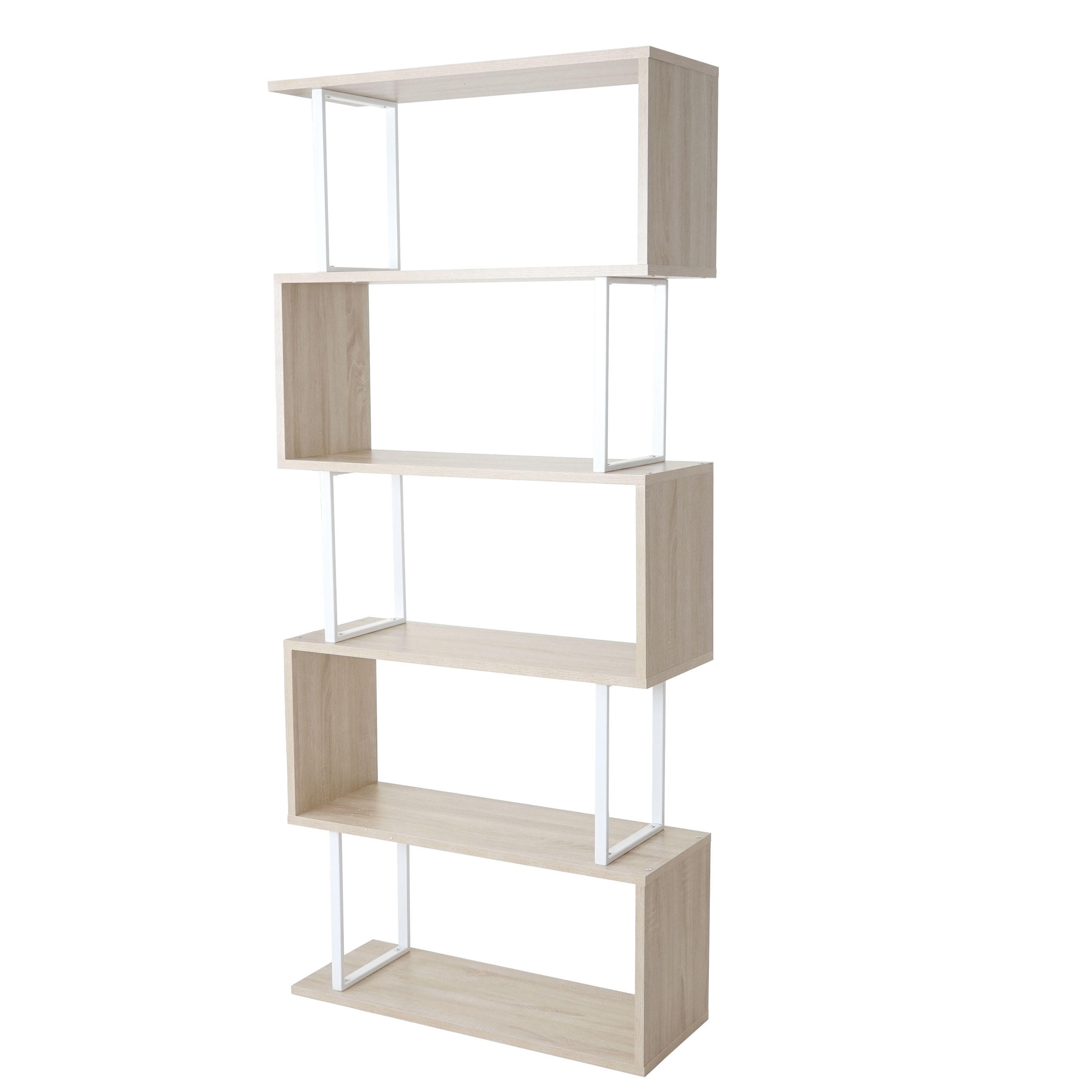 BÜCHERREGAL Eiche Dekor - Eichefarben, Holzwerkstoff (80/183/30cm) - MCW