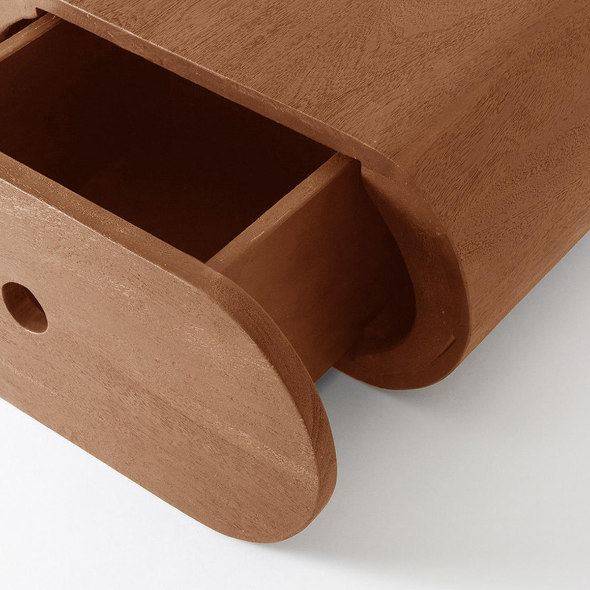 NACHTTISCH Rise - Brown - 45/20/30 cm - Braun, Holz (45/20/30cm) - LABEL51