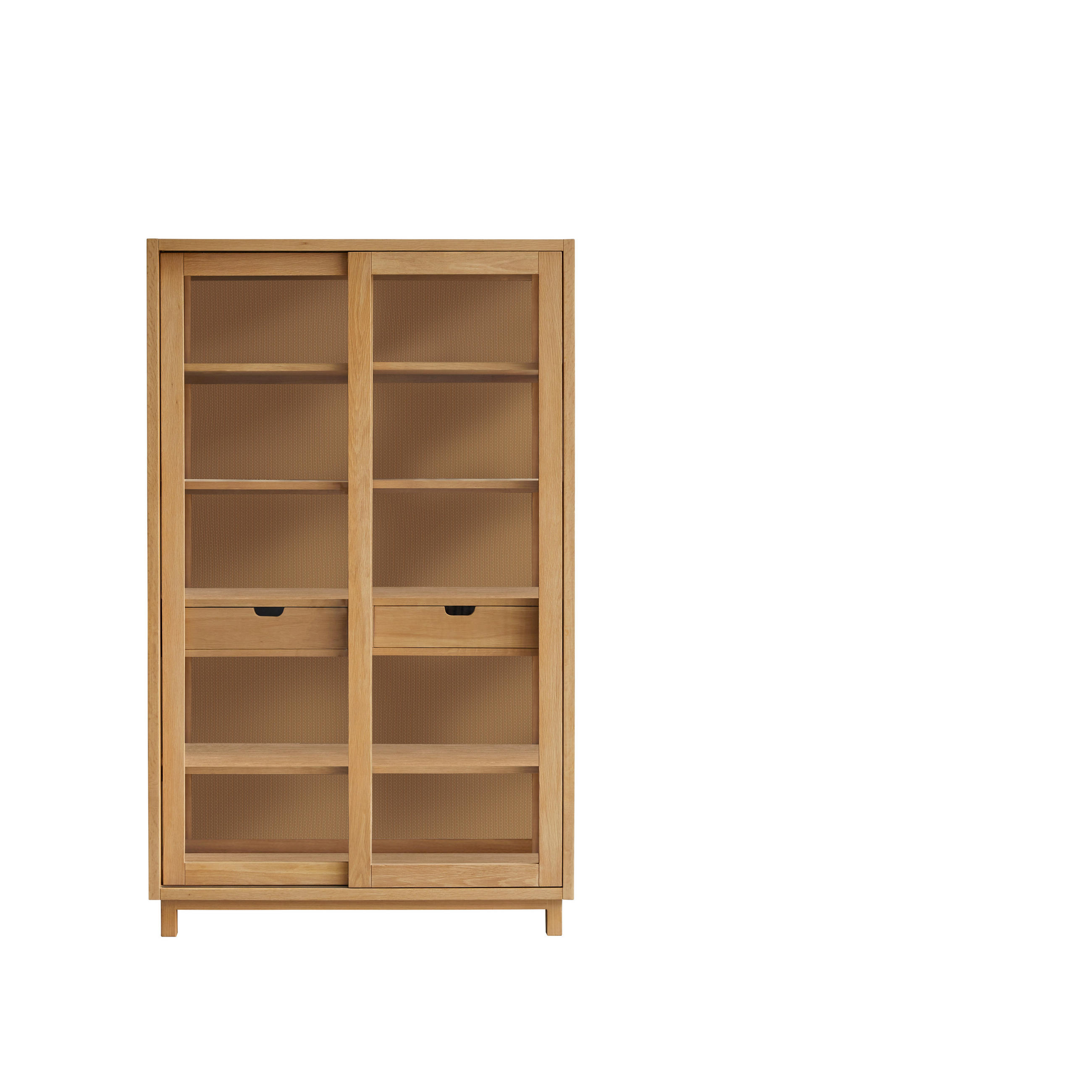 Tikamoon Bücherregal Natur 110x180x45 cm