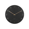 WANDUHR Charmn Ø40 cm - Schwarz, Metall (40/40/3.5cm) - Karlsson