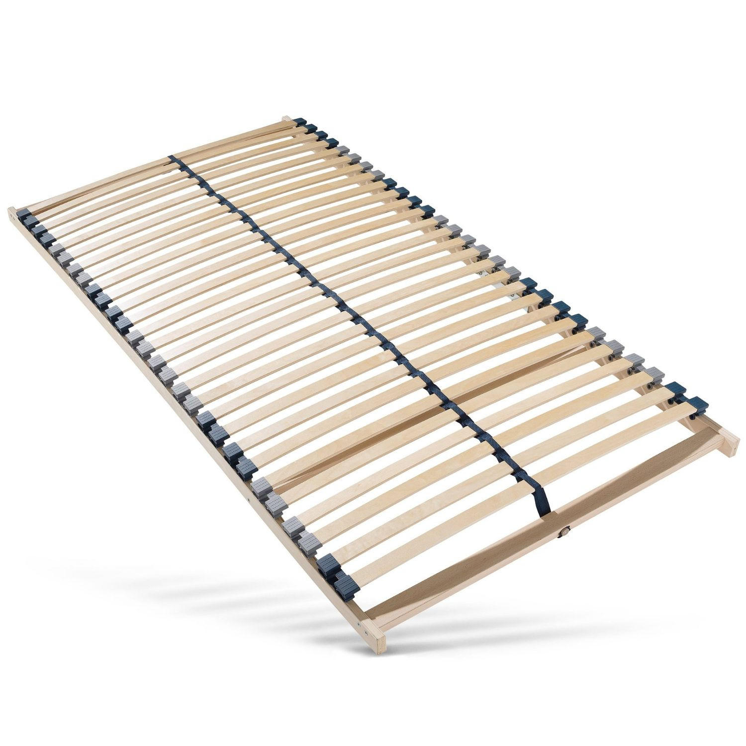 LATTENROST 120x200 cm – 7-Zonen, gefertigt aus Buchen- & Birkenholz - Buchefarben/Braun, Holz (120/200cm) - Sleepneo
