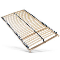 LATTENROST 80x200 cm – 7-Zonen, gefertigt aus Buchen- & Birkenholz - Buchefarben/Braun, Holz (80/200cm) - Sleepneo