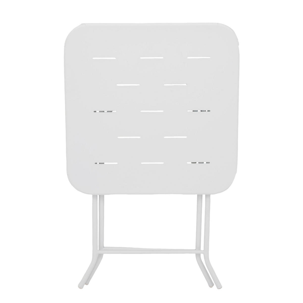 BISTROSET Metall Weiß 3-tlg. - Weiß, Metall - ComfortXL