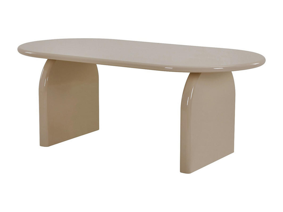 ESSTISCH - 8 Personen - Holz, Platte - Beige - FELYRIA - Beige, Holz (100/200/76.5cm) - Vente-Unique