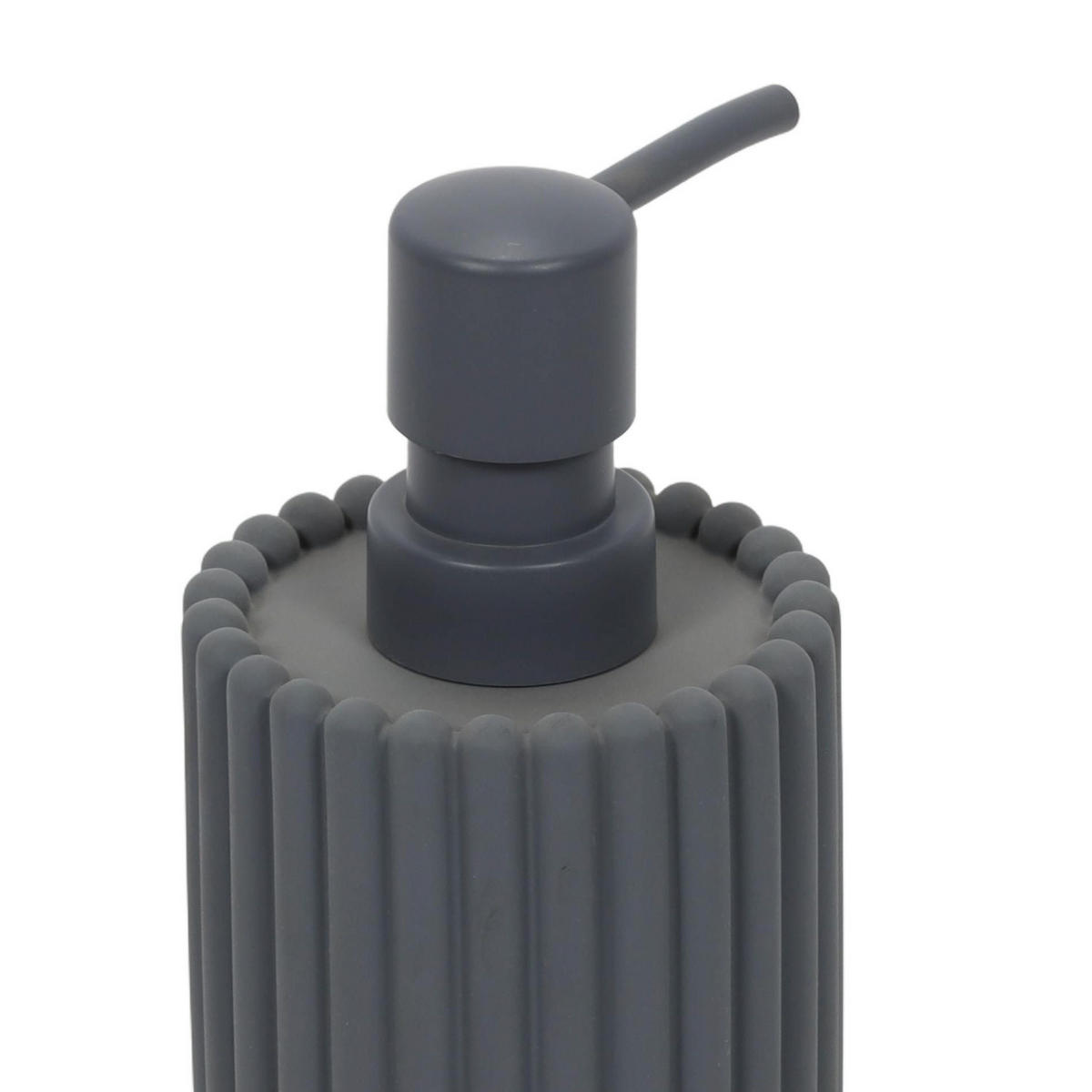 SEIFENSPENDER Bonbon 350 ml 7,3/7,3/18,5 cm - Grau, Kunststoff (7.3/18.5/7.3cm) - 5five Simply Smart