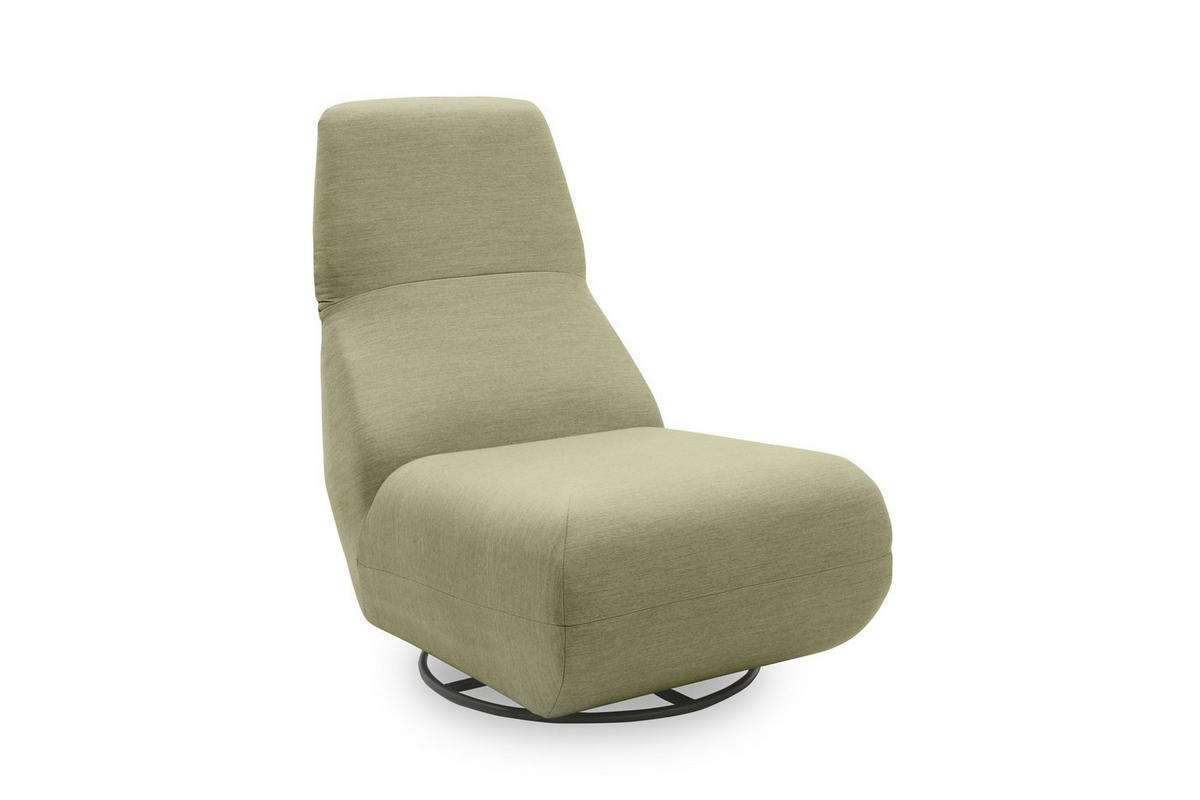 GARTENLOUNGE-RELAXSESSEL 2 Branwen 68x67x88 mit Outdoorbezug in grün - Hellgrün, Kunststoff (68/67/88cm) - 58aufmkessel