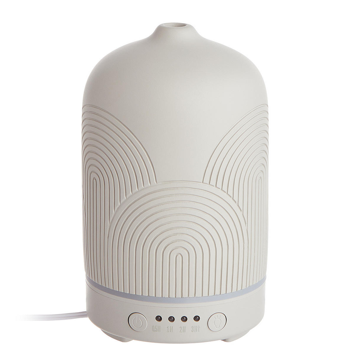 AROMA-DIFFUSER Cloud Nine - Grau, Kunststoff (9/16/9cm) - Butlers