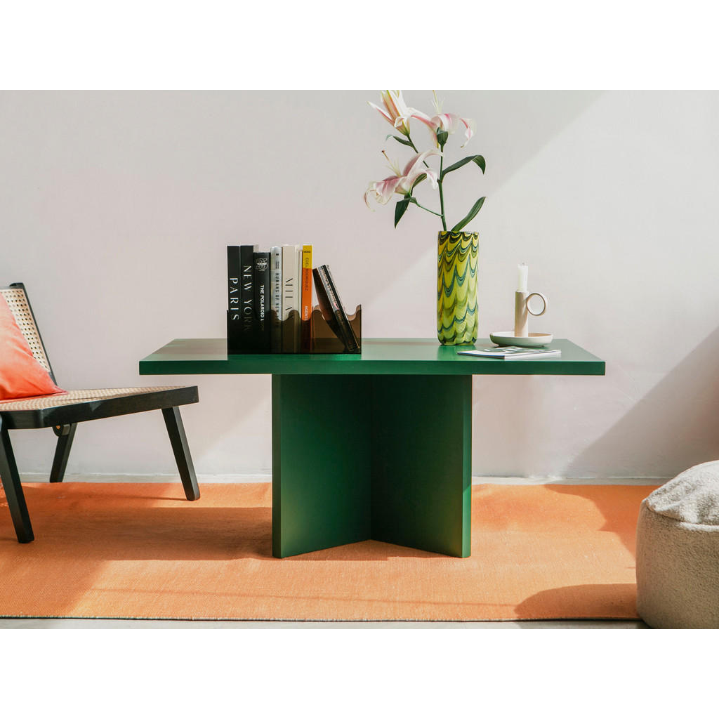 Thumbnail - RNT By Really Nice Things Couchtisch, Grün, Holzwerkstoff, Rechteckig, 100x42x60 cm, Wohnzimmer, Wohnzimmertische, Couch...