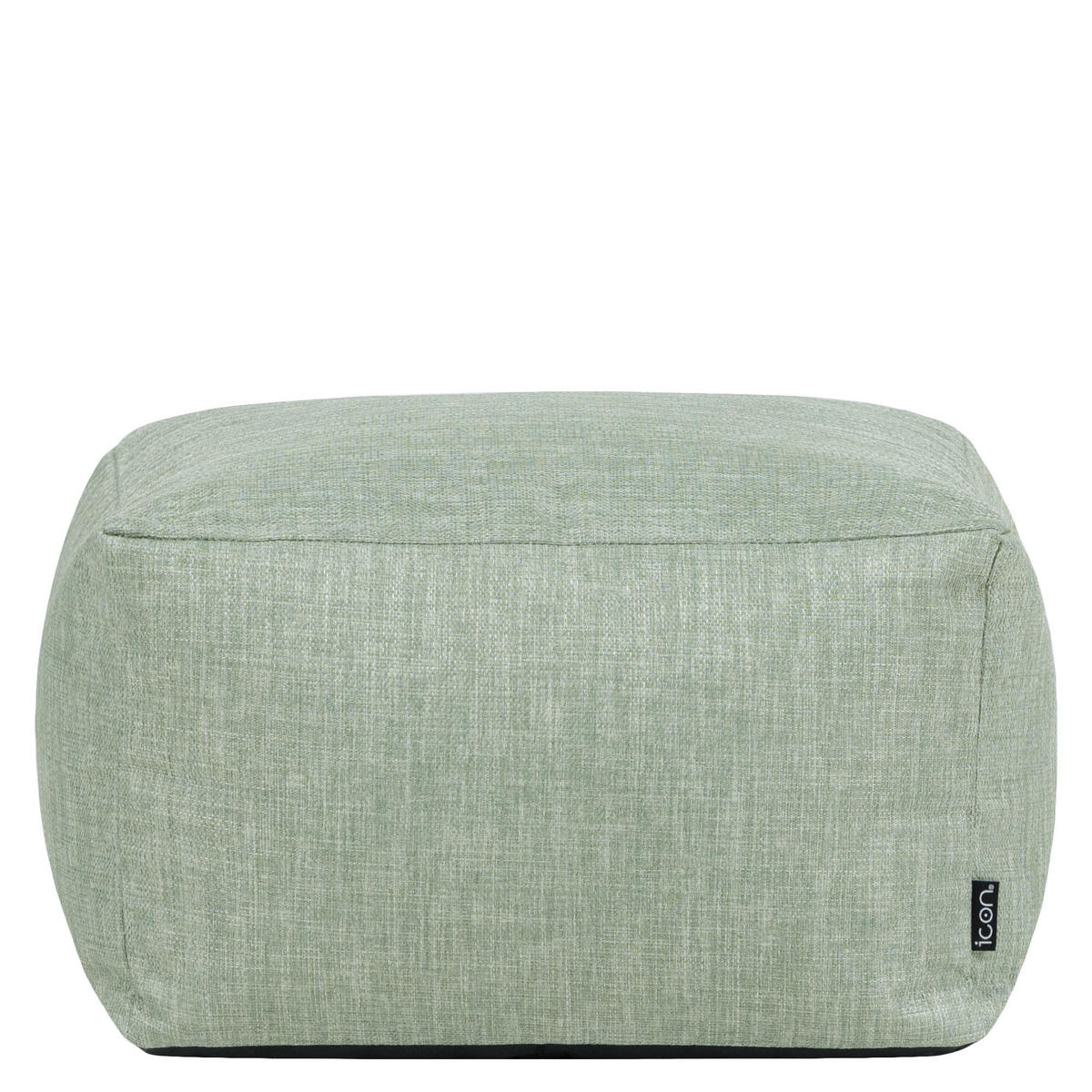 POUF Outdoor Amara - Salbeigrün, Textil (40/24/40cm) - icon
