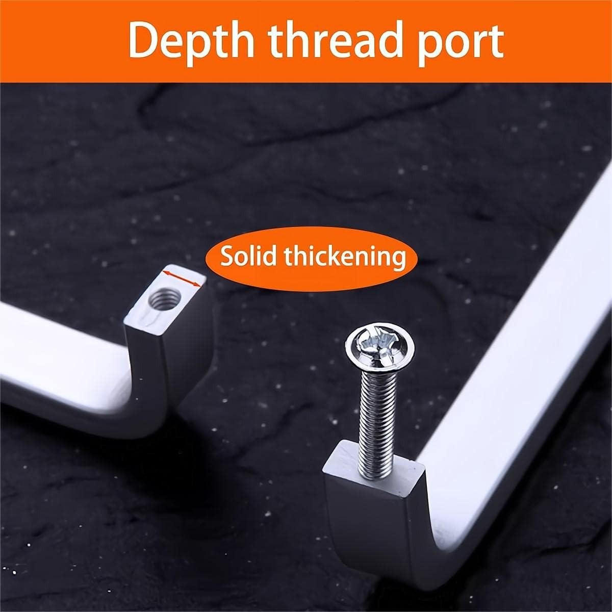 MÖBELGRIFF 10er-Set 64 mm Aluminium - Silberfarben, Metall (1/1.9/6.6cm)