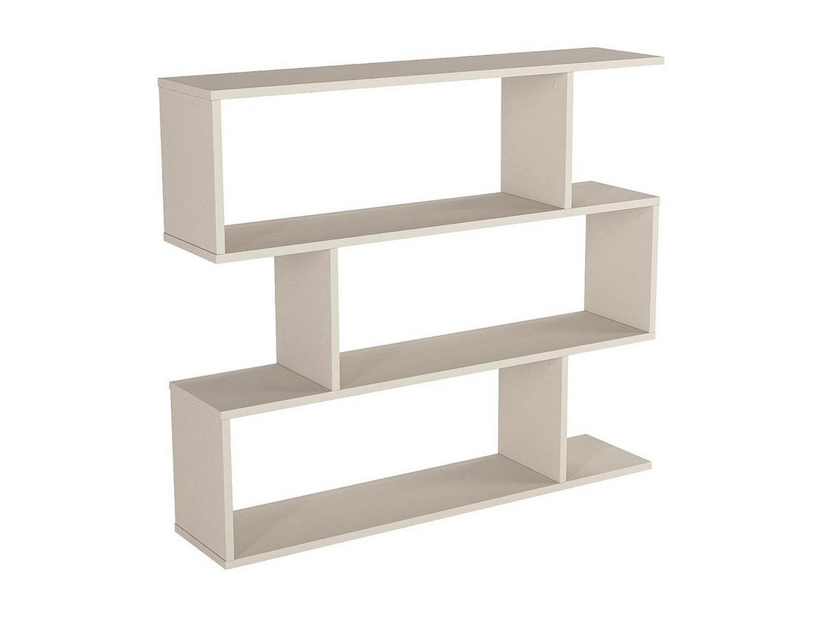 REGAL - 110 cm x 24.6 cm - holz - beige Tomini - Beige, Holz (110/96/24.6cm) - Vente-Unique