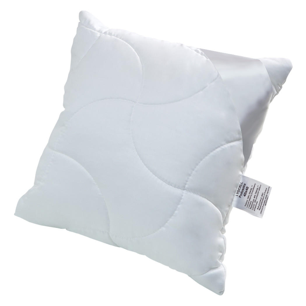 KOPFKISSEN Lyocell - Weiß, Textil (40/40cm) - Mr Mattress