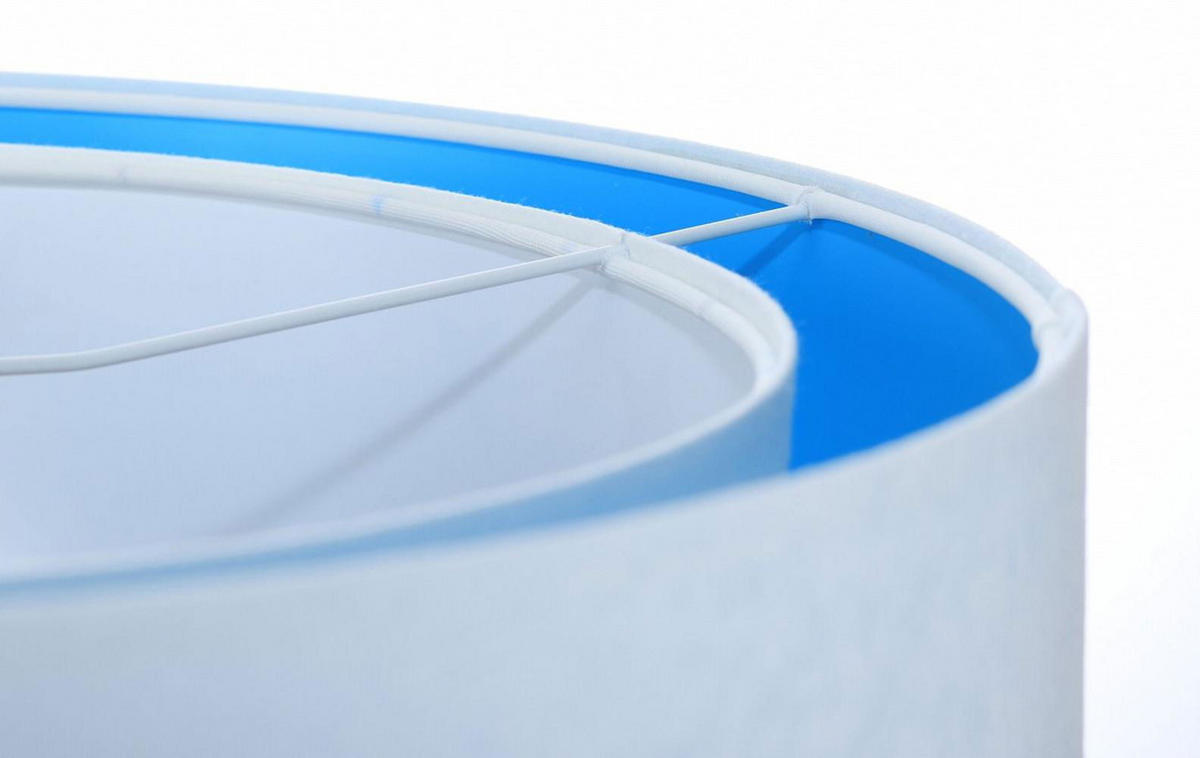 HÄNGELEUCHTE Blau 50/23 cm - Blau, Kunststoff (50/1/23cm) - ONZENO