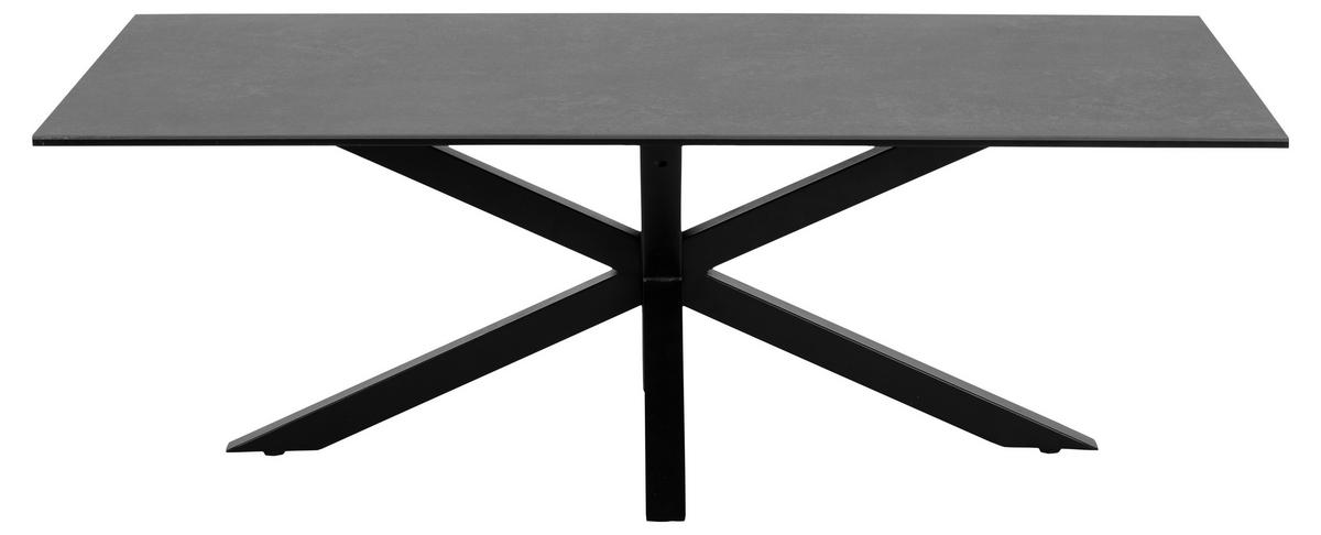 COUCHTISCH schwarz - Schwarz, Holzwerkstoff (70/130/46cm) - ebuy24
