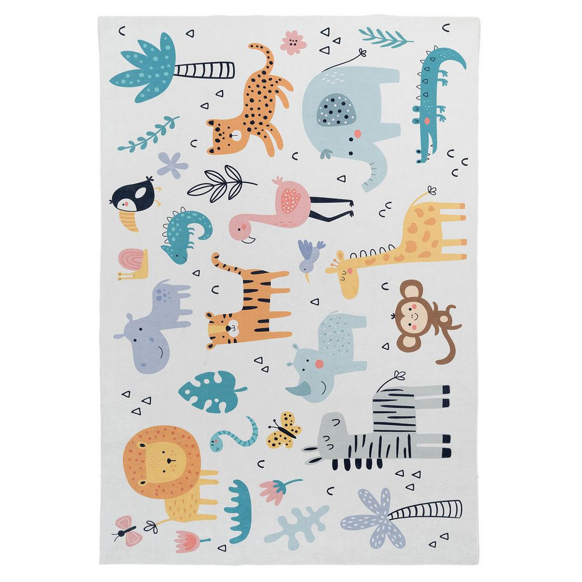 TEPPICH WASCHBAR Verona Safi Mehrfarben - Multicolor, Textil (160/231cm) - Kukoon Rugs