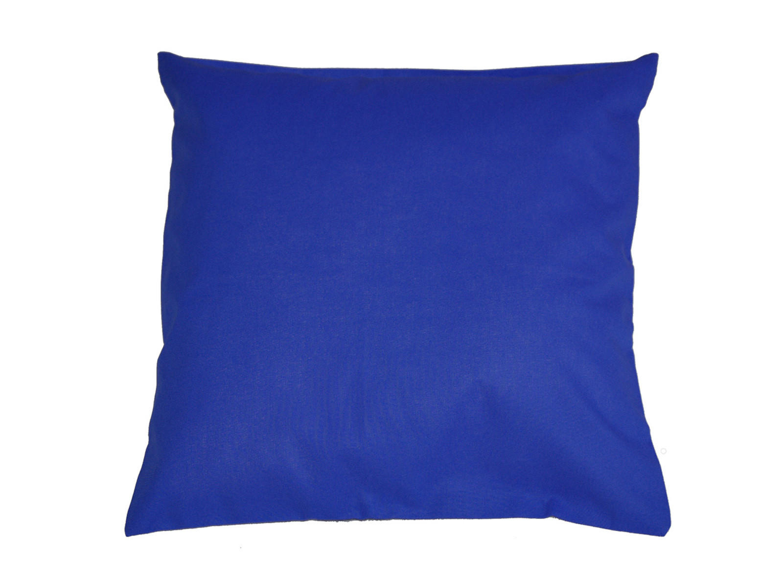 KISSENBEZUG Basic 100% Baumwolle royal 40/40 cm - Blau, Textil (40/40cm) - beties Heimtextil