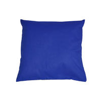 KISSENBEZUG Basic 100% Baumwolle royal 40/40 cm - Blau, Textil (40/40cm) - beties Heimtextil