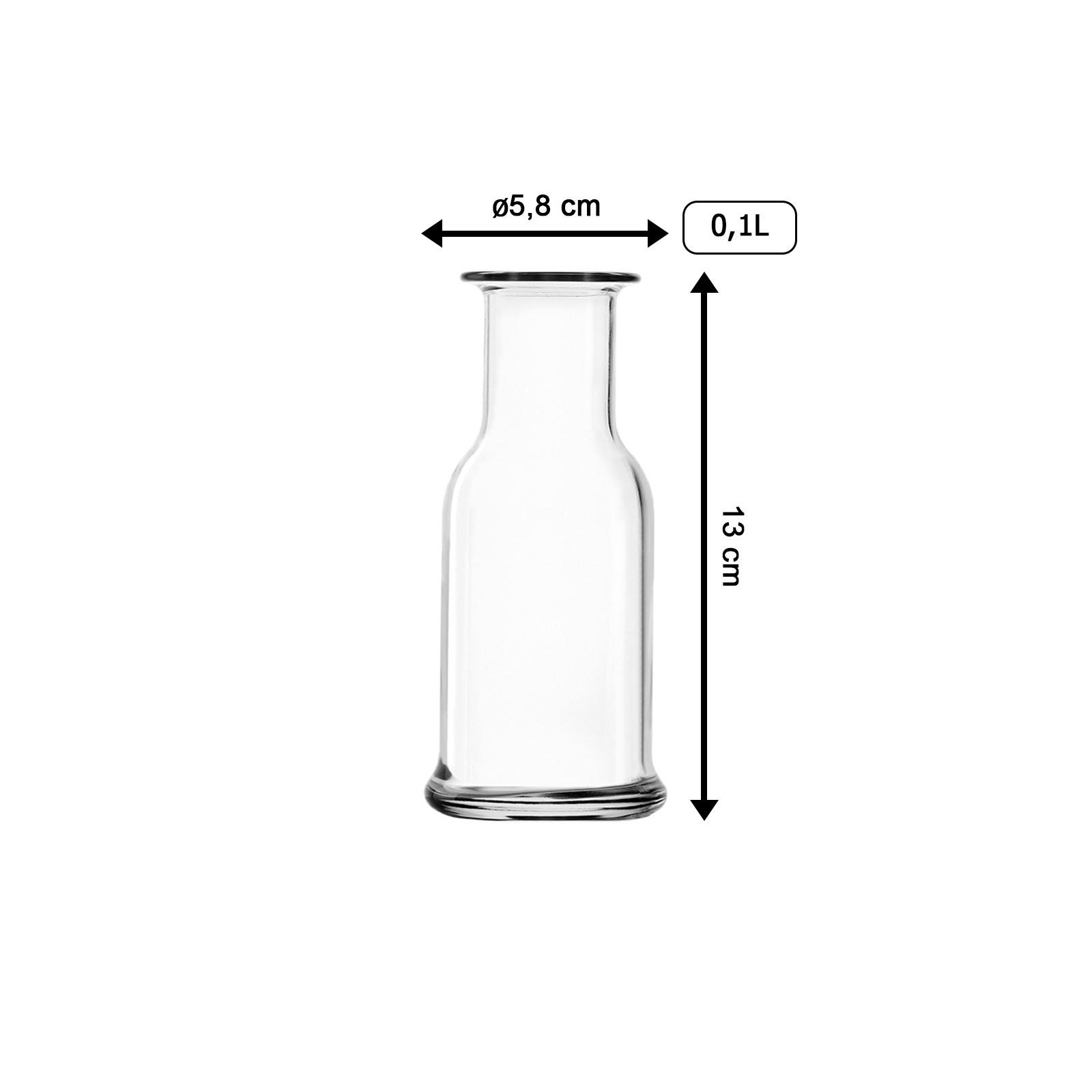 KARAFFEN Purity transparent 100 ml 12er Set - Transparent, Glas (0.1L) - Stölzle Lausitz