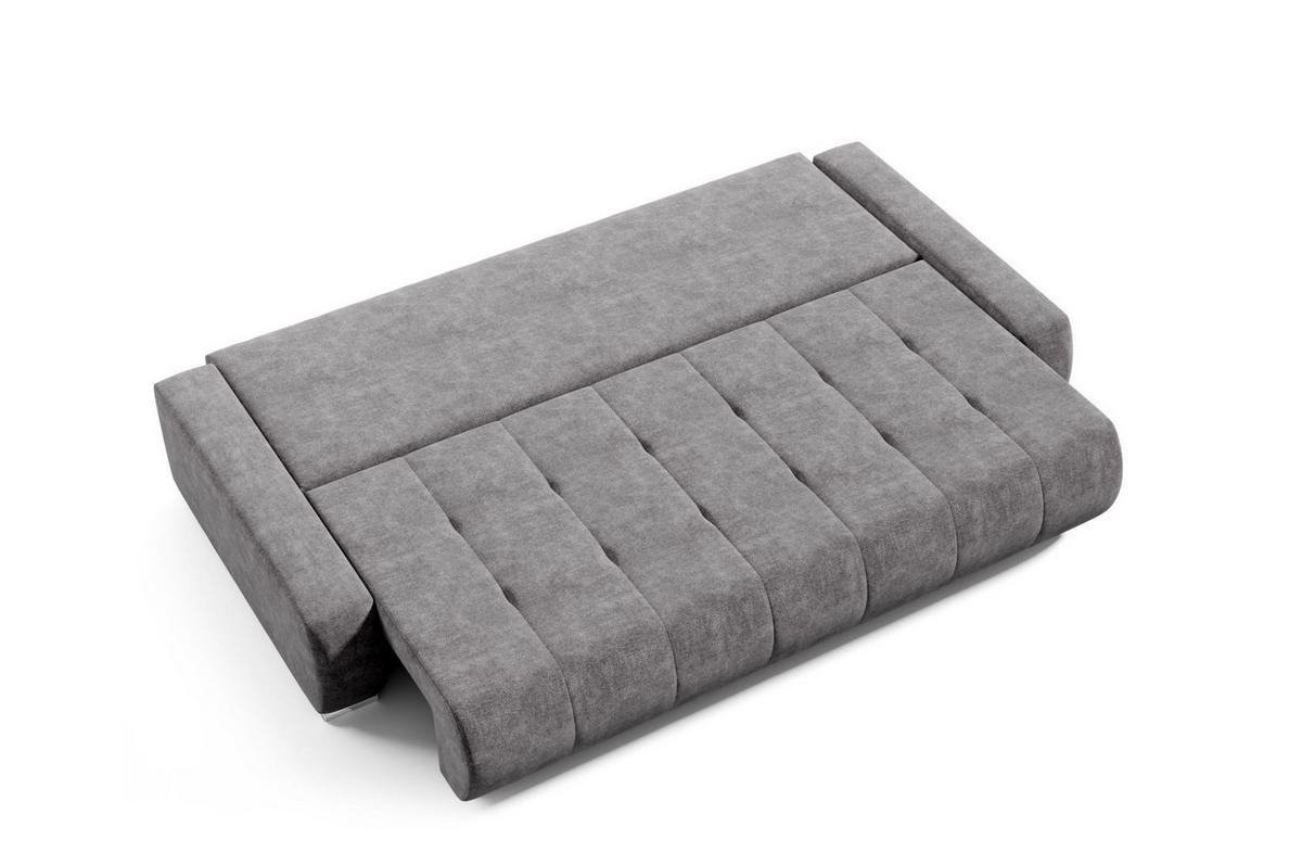 SCHLAFSOFA Vogar In Monolith - Anthrazit, Holzwerkstoff/Textil (240/85/110cm) - Fun Möbel