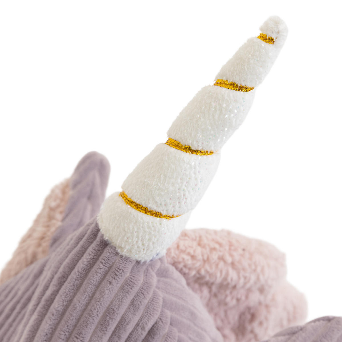KINDERSITZSACK mit Kissen Einhorn Cord - Flieder, Textil (72/66/102cm) - icon
