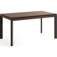 ESSTISCH Elan rechteckig ausziehbar verlängerbar mit Braunen Metallbeinen, Walnuss Braun 180-270/90/76 cm - Walnussfarben/Braun, Holzwerkstoff/Metall (90/270/76cm) - WFL GROUP