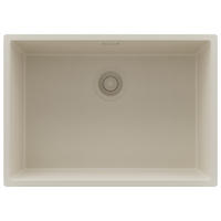 SPÜLBECKEN London Slim, 2-er set Beige 66/47 cm 1 Becken + Ablauf-Set ab 70er Unterschrank - Beige, Kunststoff (66/20/47cm) - Primagran