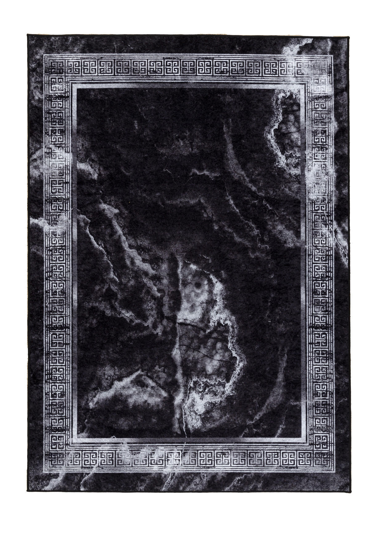 Thumbnail - rugsX Teppich, Schwarz, Textil, Rechteckig, 140x190 cm, Teppiche & Böden, Teppiche, Moderne Teppiche